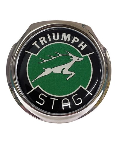 Triumph stag green logo car - ,