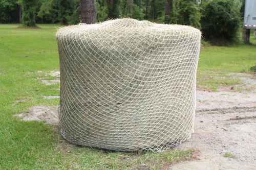 Horse hay round bale - round, net