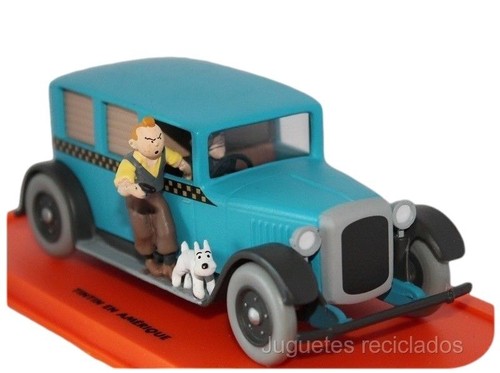 Tintin america taxi checker - tintin,