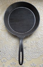Vintage Holcroft AGA Griddle pan Vintage Black 26cm diameter