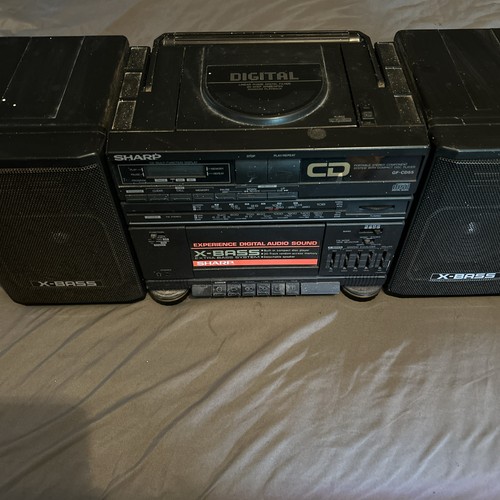 Sharp cd55e vintage boom - ,