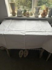 Vintage Large White Cotton