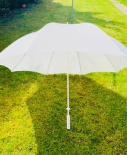 White/Cream Wedding Umbrella