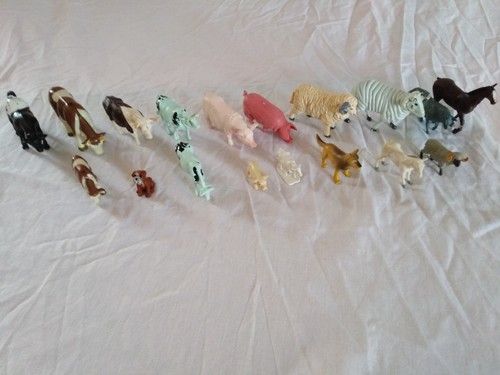 Collection toy farm - of,