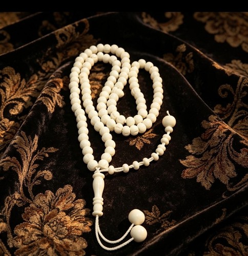 100 genuine camel bone tasbih - bone,