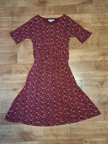 Emily fin ruched red - emily, &
