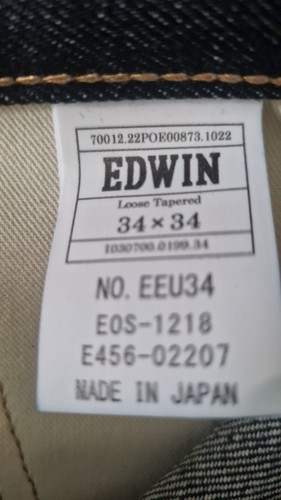 Edwin 14oz jeans - ,