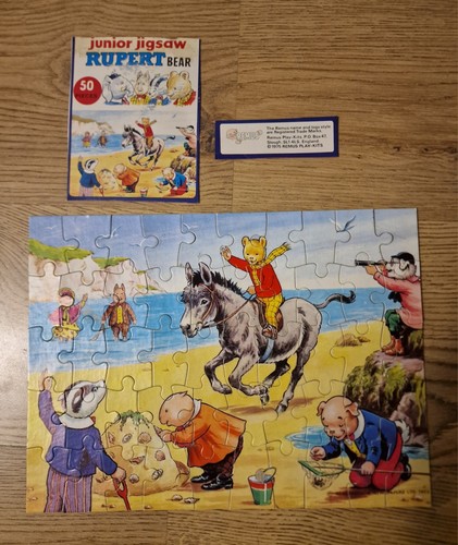 Vintage rupert bear - rupert, junior