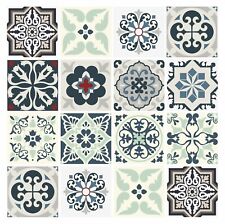 Tile Stickers Mosaic Transfers Waterproof Pack Of 24, 150mm x 150mm 6 inch C16