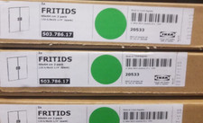 IKEA FRITIDS FRONT DOOR FOR STUVA 2 Pack 60x64cm GREEN 50378617 NEW 