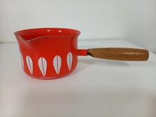 VINTAGE Cathrineholm Small Saucepan (Orange)