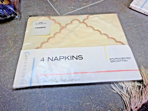 Vintage debenhams napkins - vintage,