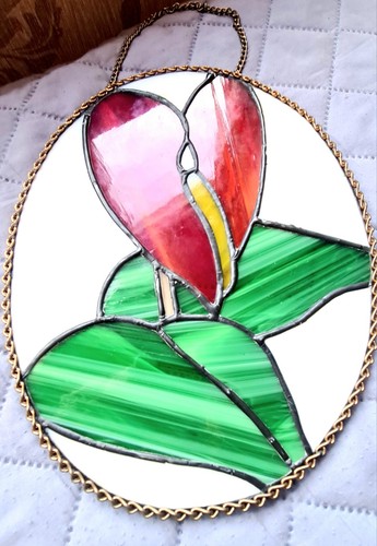 Vintage stained glass - vintage,