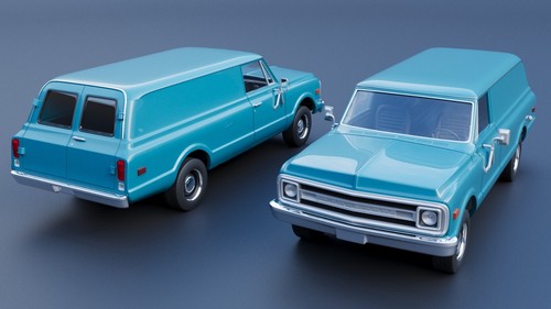 Chevrolet panel truck 1970 - chevrolet,