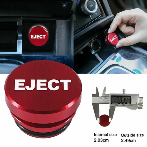 Red eject button - red,