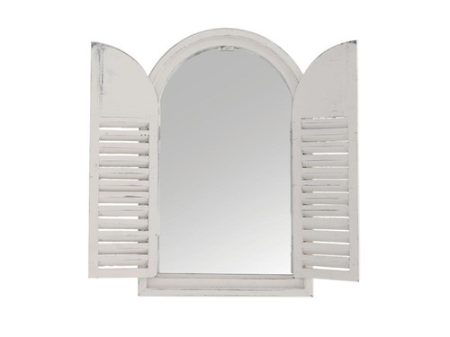 Country white mirror with - country,