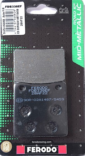 Ferodo fdb338ef rear - fdb338ef,