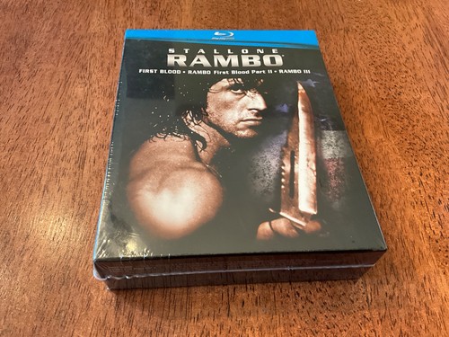 Rambo trilogy blu - rambo, set