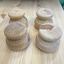 Pack of 4 Small Pine Moulded