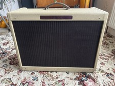 Rare Ltd Edition Tolex Oxblood Grill Fender Blues Deluxe 40-Watt 1x12 1993 
