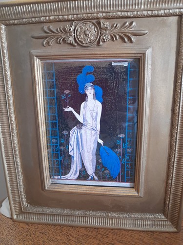 Deco style elegant lady - deco,