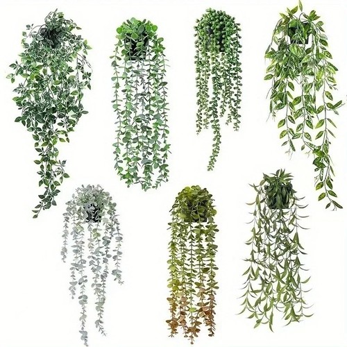 Artificial hanging plants fake - hanging,
