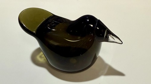 Oiva toikka glass bird iittala - oiva,