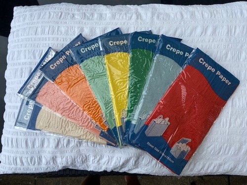 Crepe paper two packs 51cm - paper,