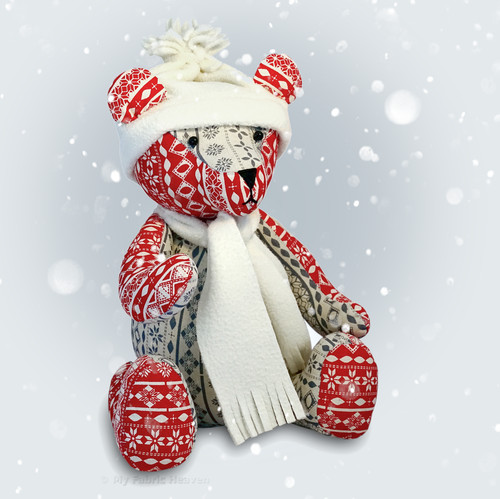 Jingle bear sewing pattern - jingle,