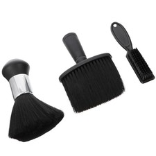 3pcs Hair Styling Neck Duster Brush Barber Hair Cleaning Brush