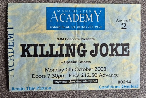 Used concert ticket killing - ticket,