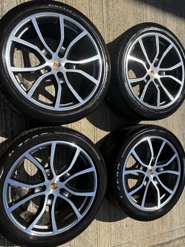 Porsche alloy wheels with - porsche, 21