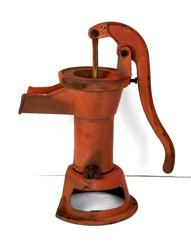 Cast iron antique hand water - iron,
