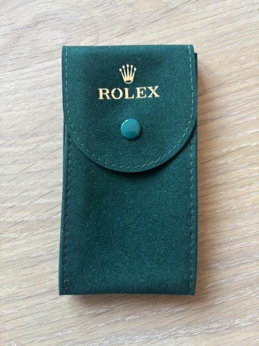 Rolex green travel - rolex, pouch
