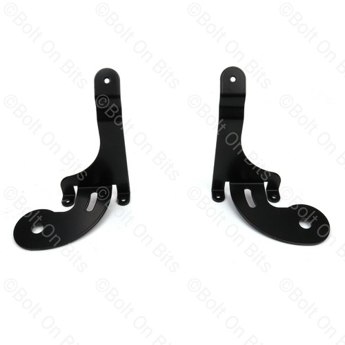Black spot light - spot, brackets