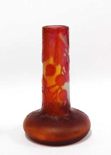 Small galle bud vase - ,