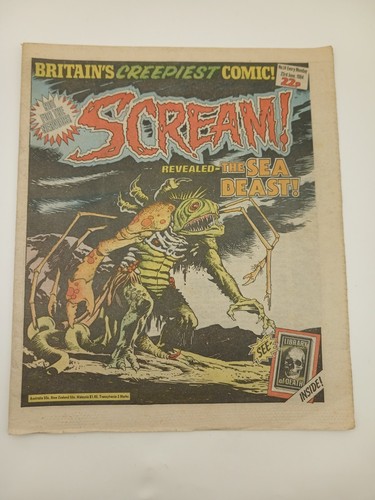 Scream comic 14th april - comic,