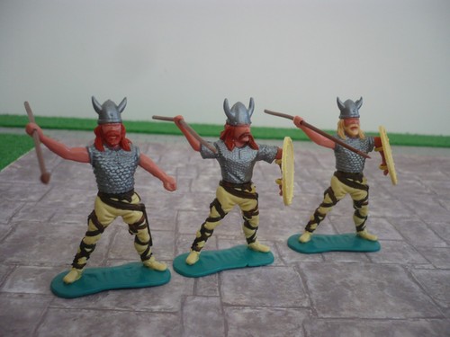 Timpo vikings toy soldiers - vikings,