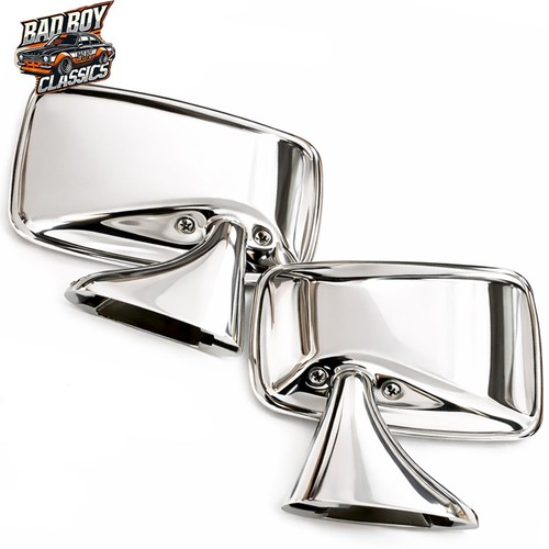 Pair polished stainless - pair,
