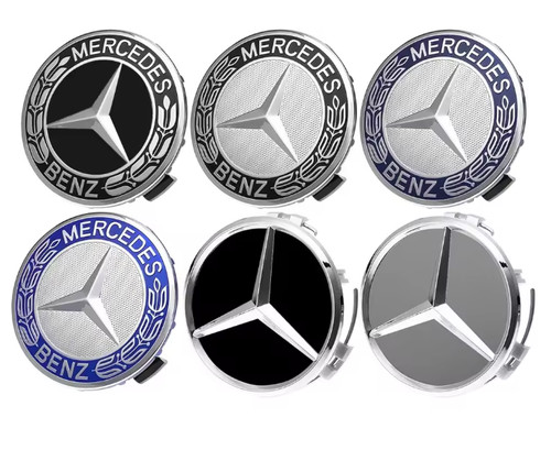 Black mercedes benz - benz, 75mm