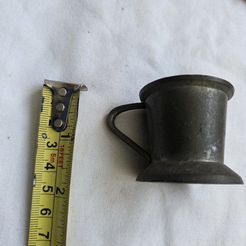 Pewter measuring cup - measuring, by