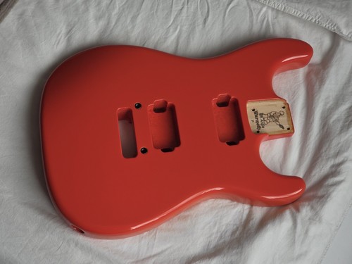 Warmoth fiesta red floyd rose - floyd,