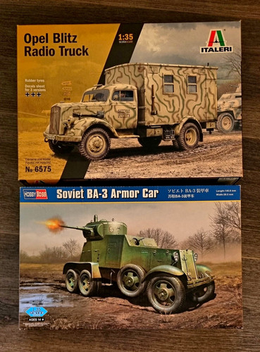 Italeri opel blitz - blitz, radio