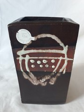 Miss Elizabeth Duncombe, Wimbledon, Studio pottery abstract vase Circa 1953
