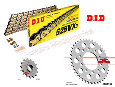 Honda CB400 Superfour 1992 to 1995 NC31 DID Gold X-Ring Chain & JT Sprockets Kit