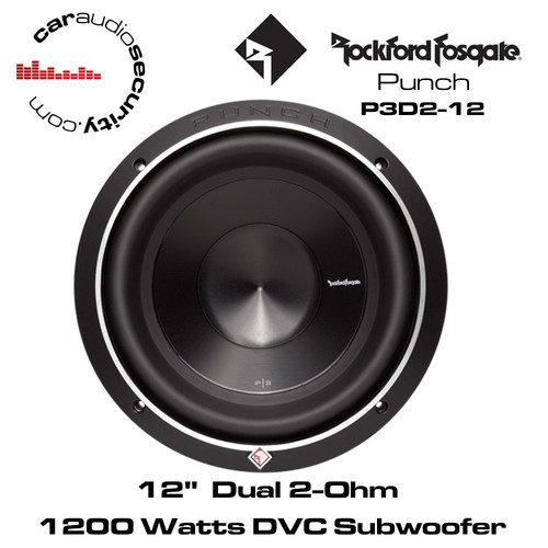 Rockford fosgate punch - rockford, p3d2-12