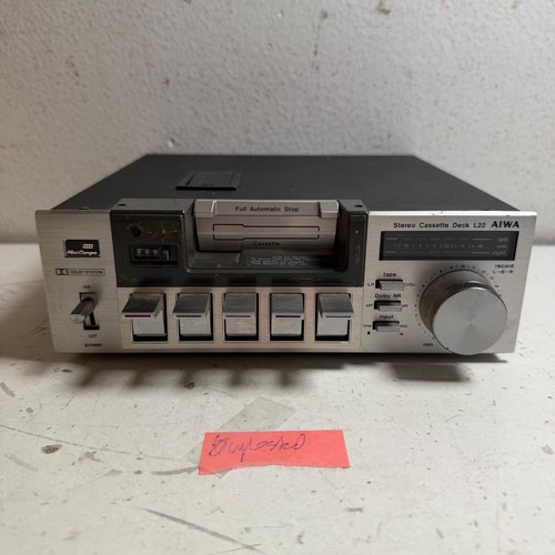 Vintage aiwa l22ah silver - vintage,