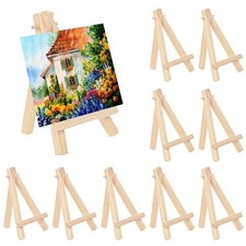 1PC Wood Mini Easel Triangle