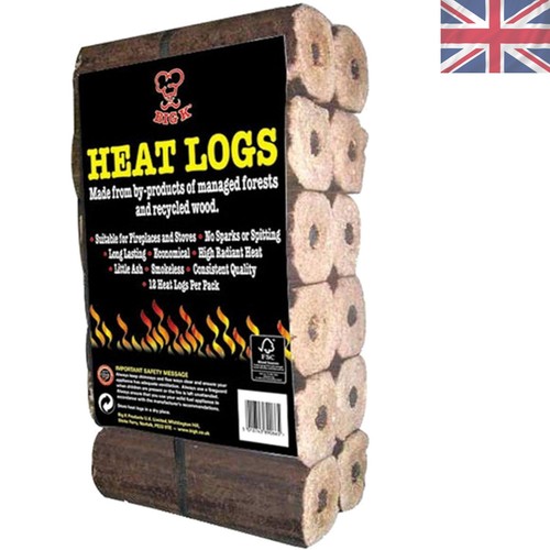 Eco heat logs pack - -, of