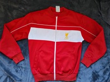 Classic Liverpool SCORE DRAW Zip Up Top Jacket, Red, Large, Football Trackie